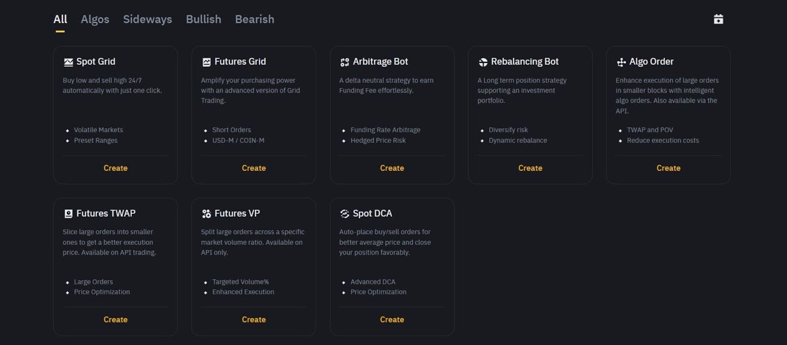 types-of-binance-automated-trading-bots