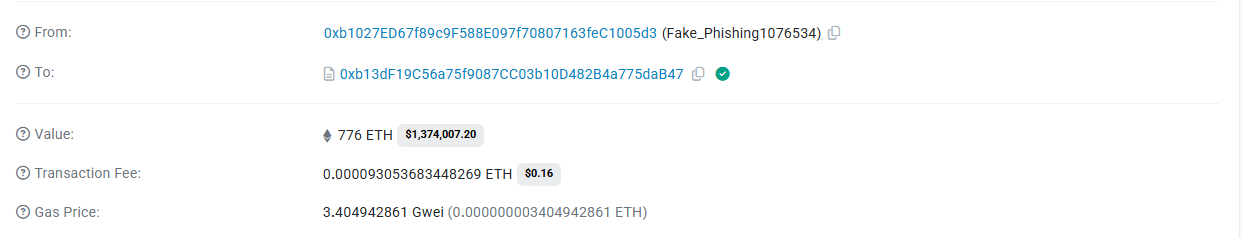 Transfers made to the ZKsync Security Council’s ZKsync Era address