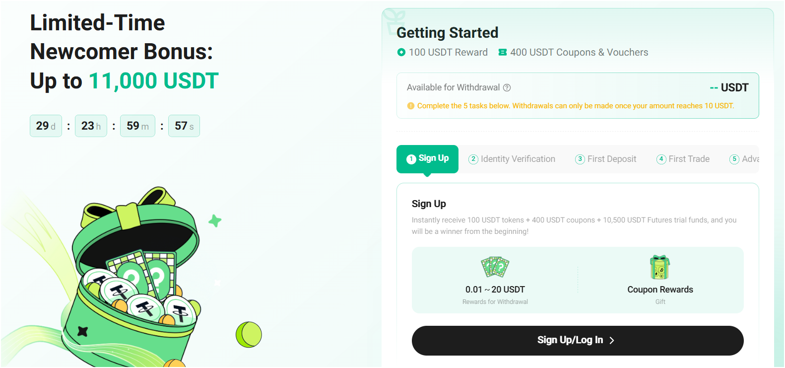 KuCoin: Earn Up to 11,000 USDT Bonus