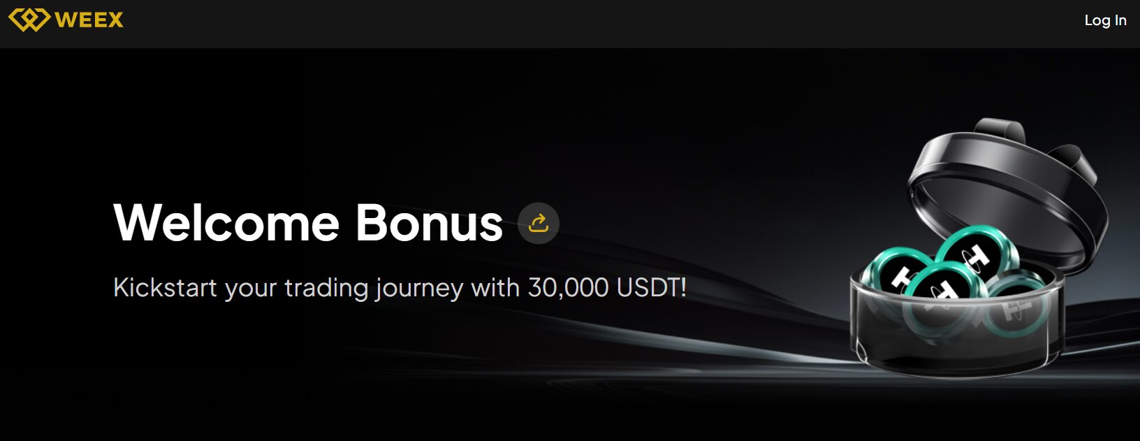 WEEX Sign-Up Bonus