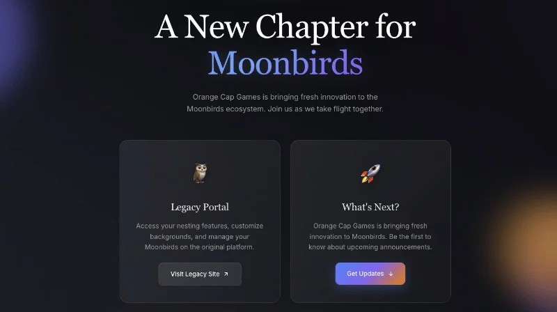 Yuga Labs Sells Moonbirds IP to Orange Cap Games