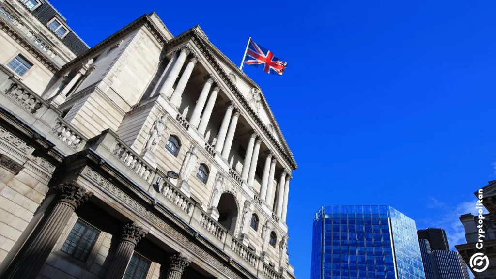 The Bank of England wants banks to have less exposure to crypto by 2026
