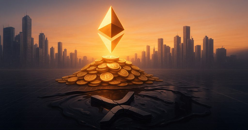 Ethereum outperforms with $321 million inflow as Bitcoin, XRP sees combined outflow of over $36 million