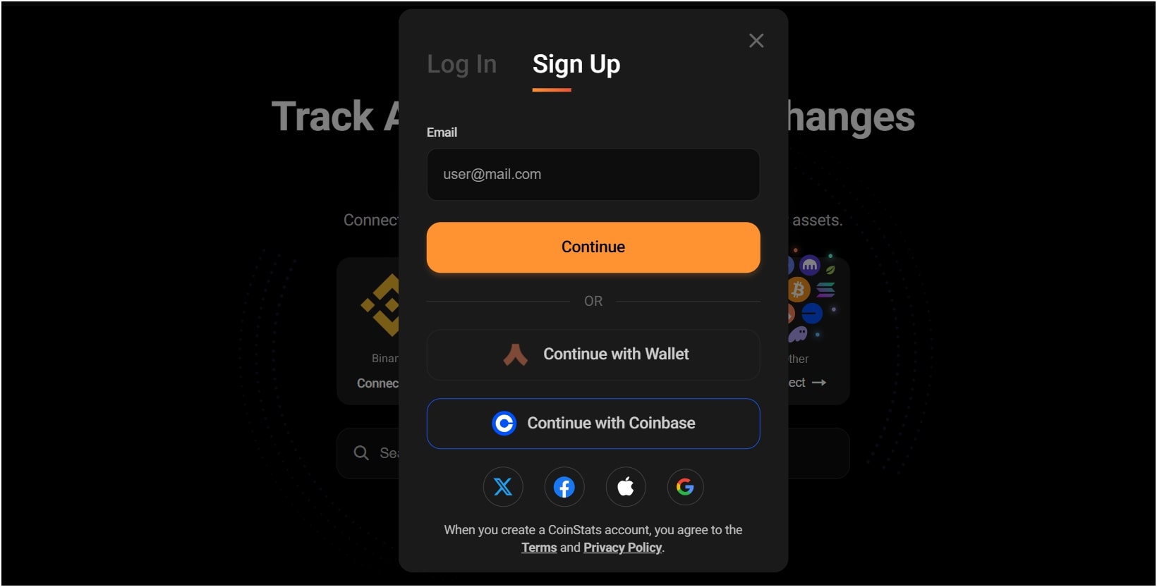 sign-up-page-on-coinstats