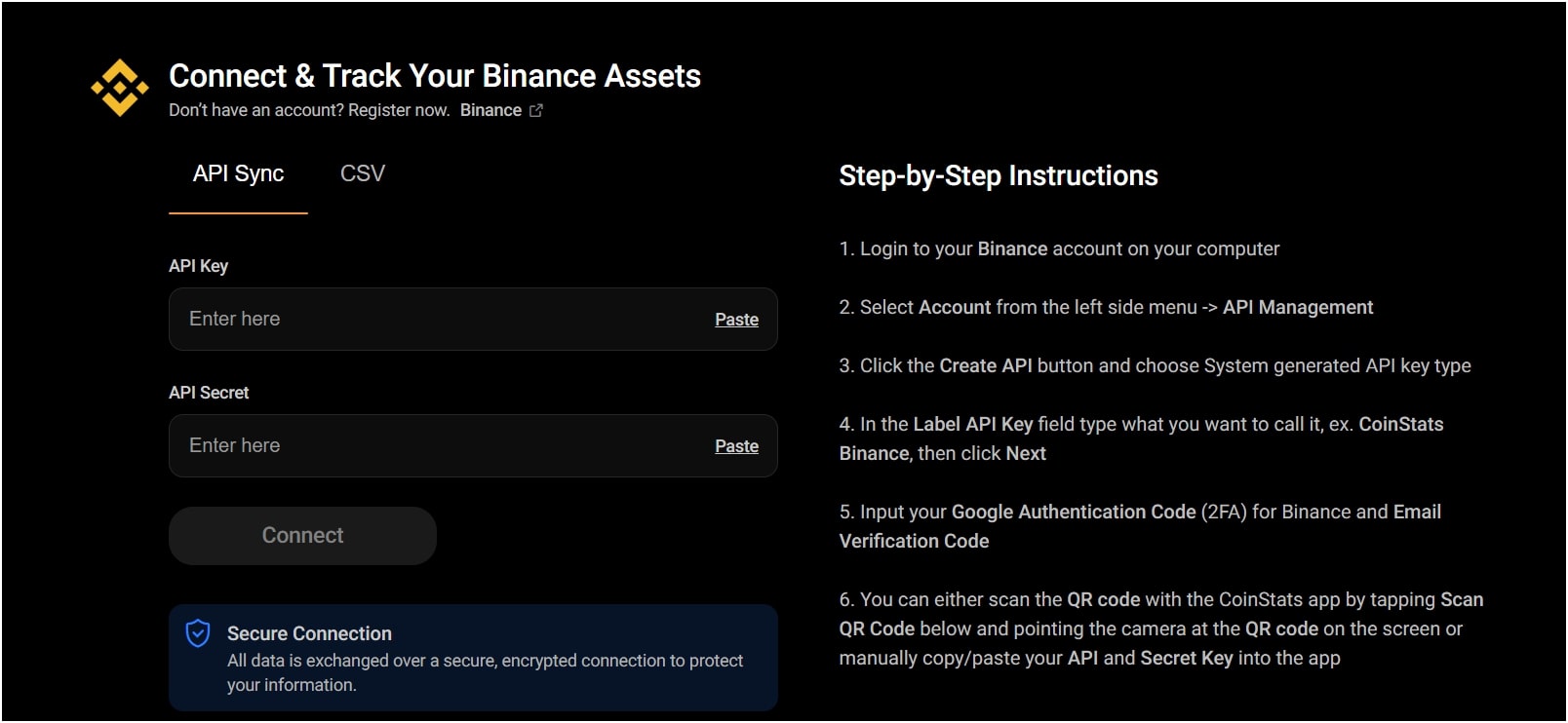 link-crypto-exchanges-to-coinstats