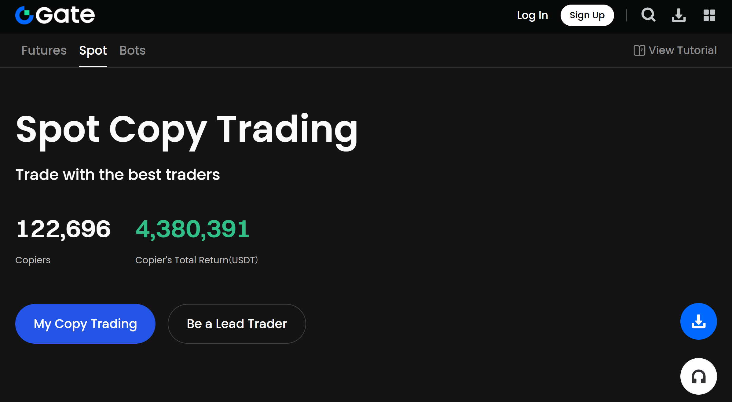 Gate.io copy trading