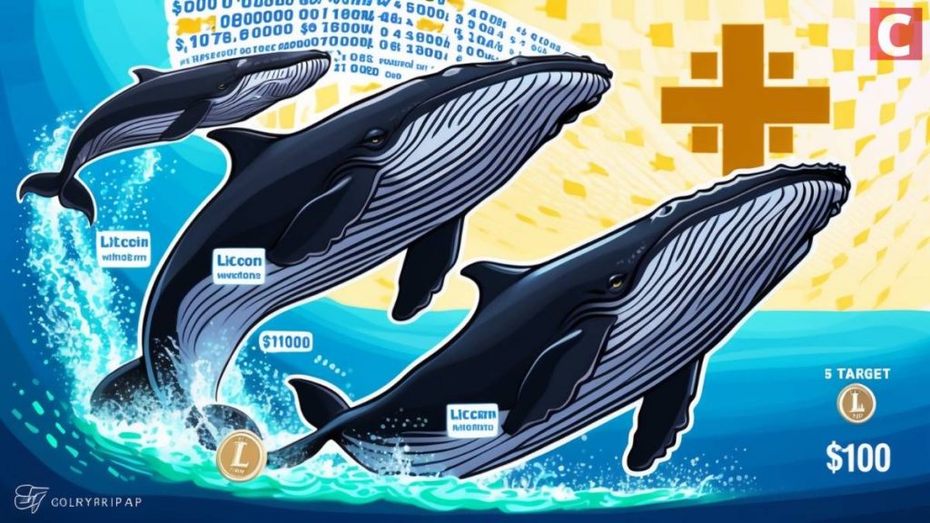 Litecoin Price Prediction: LTC Whales Move $100M as Golden Cross Signals Bull Run