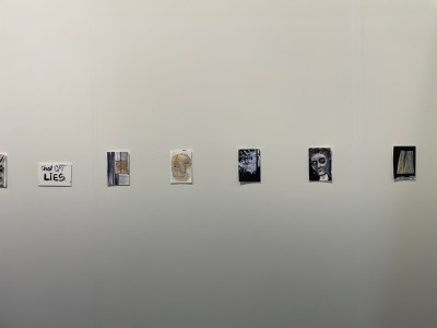 Taisiia Cherkasova at Lazy Mike Gallery, Untitled Art, Houston, 2025.