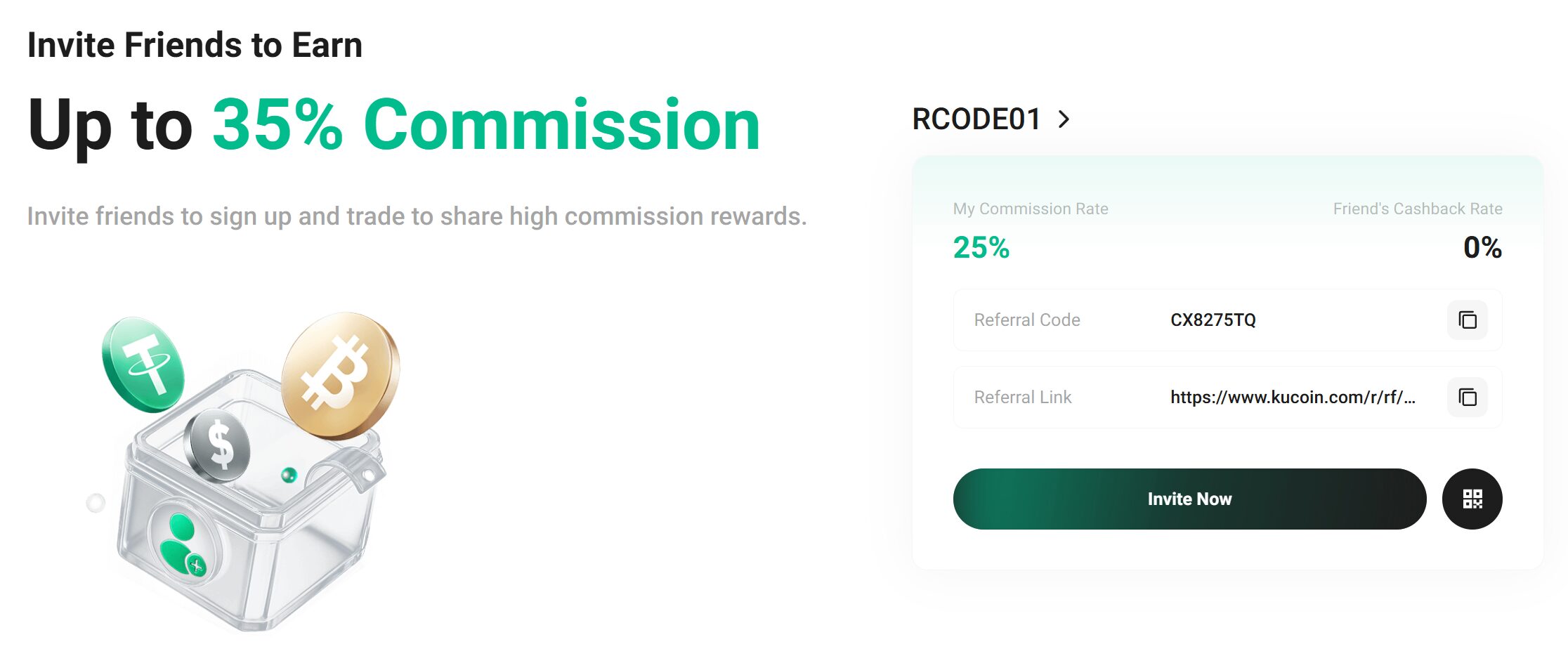 KuCoin Referral Program 