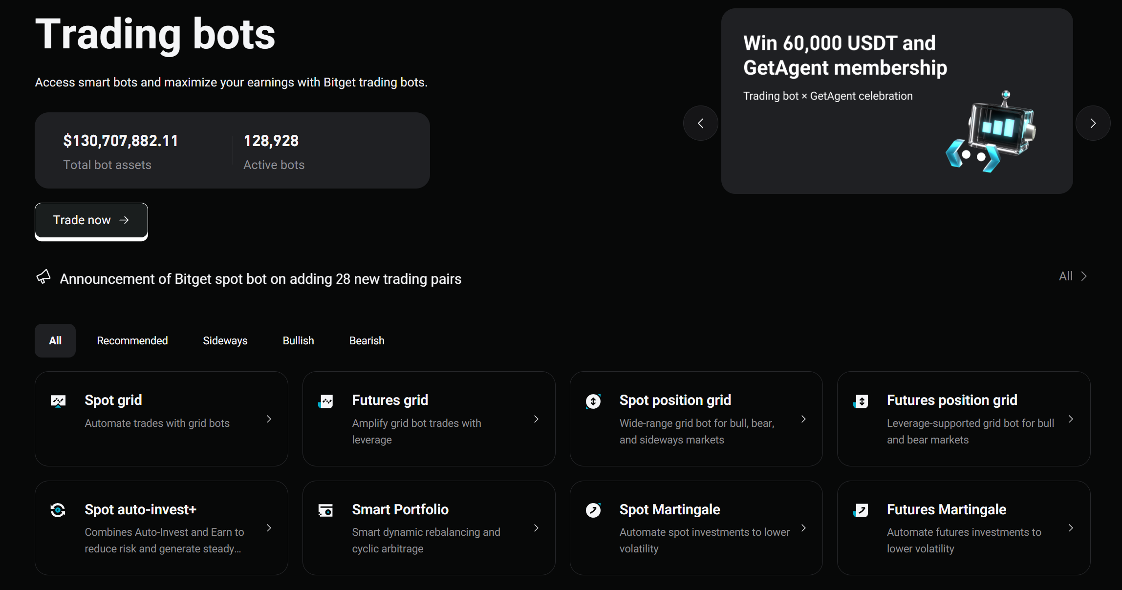 Bitget Trading Bots