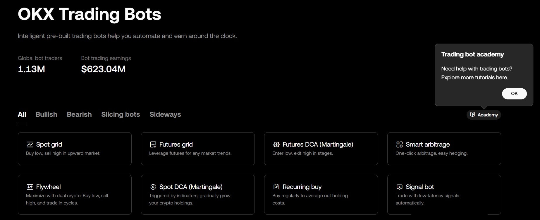 OKX Trading Bots