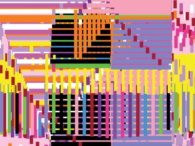 An abstract digital painting.