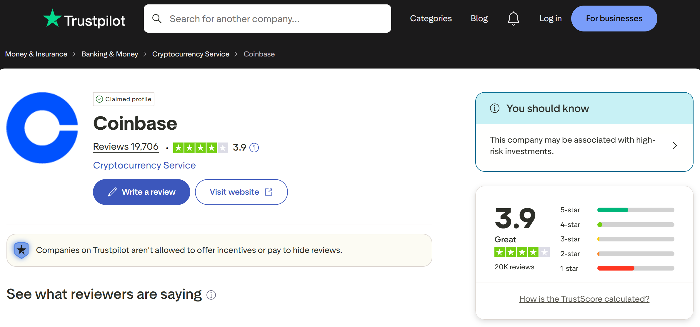 Coinbase Customer Support & User Feedback 
