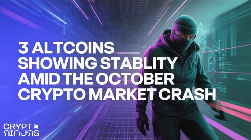 3 Altcoins Showing Stability Amid the October Crypto Market Crash