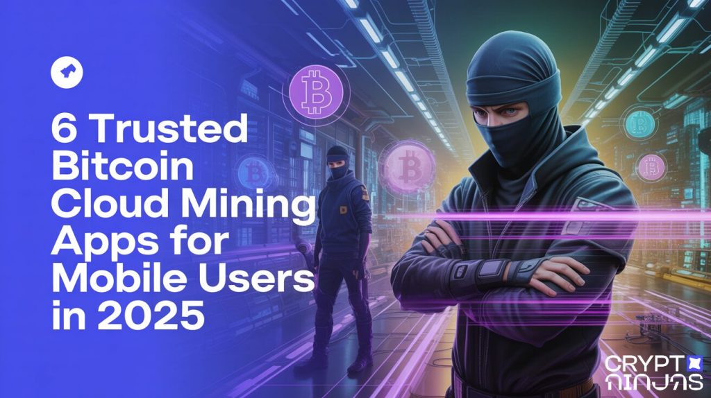 6 Trusted Bitcoin Cloud Mining Apps for Mobile Users in 2025