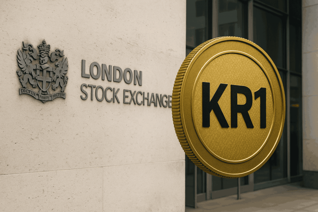 UK Crypto Firm KR1 Eyes Public Listing on LSE: Report