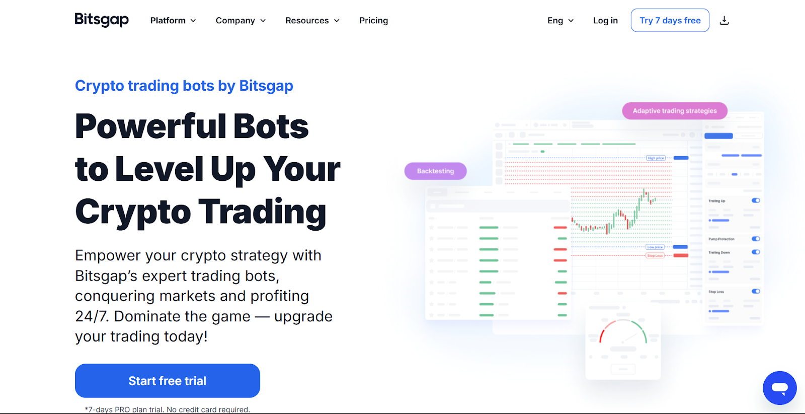 Bitsgap - Best for Multi-Exchange Grid and DCA Bots