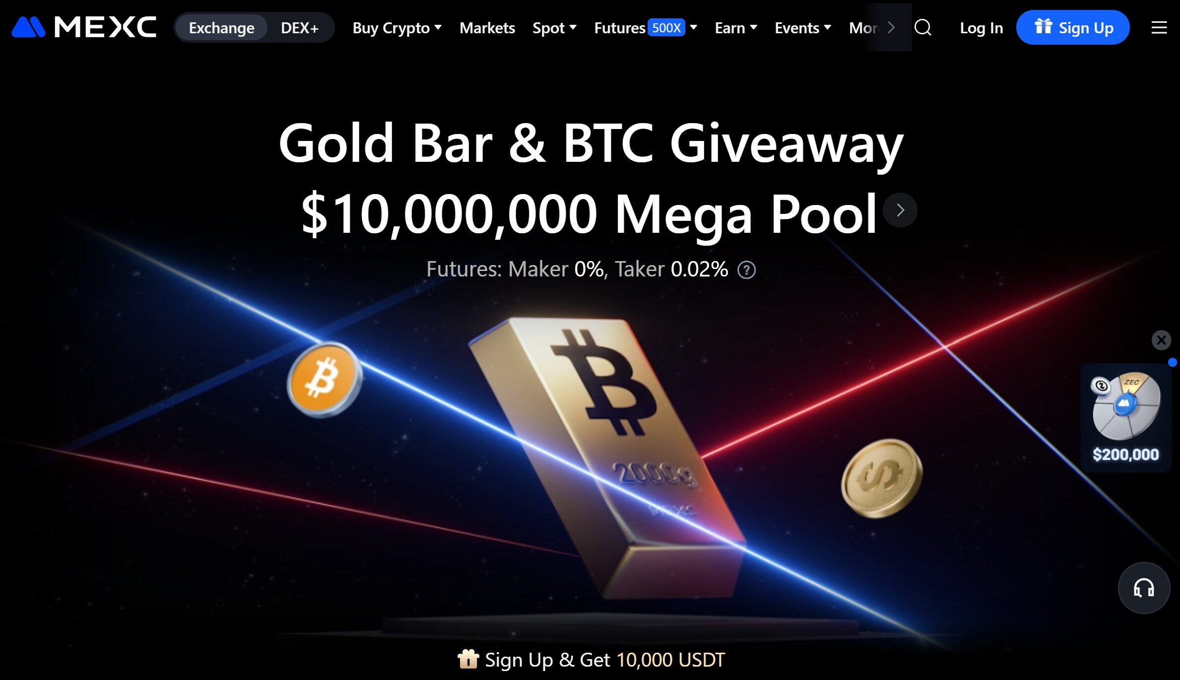 MEXC – Best for High-Leverage Trading