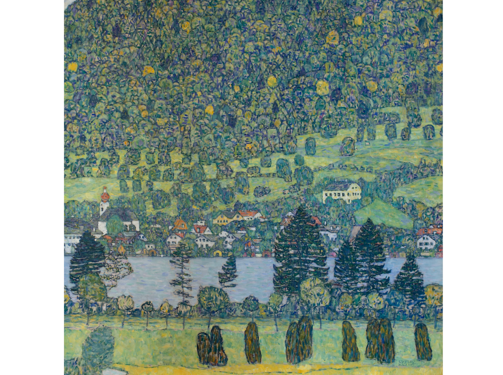 Klimt’s Final Attersee Landscape, Waldabhang in Unterach, Sells for $70.8 M. at Sotheby’s