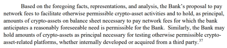 OCC's Statement OCC's Statement