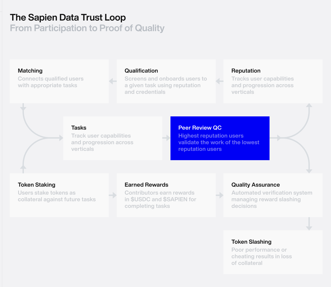 The Sapien Data Trust Loop - Operationalizing Quality on-chain