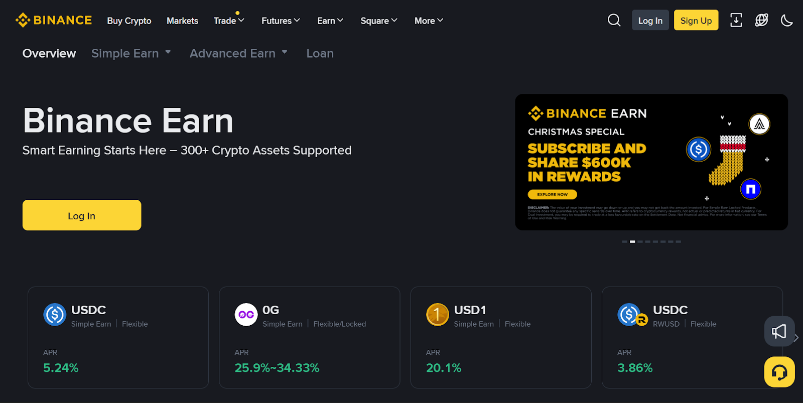 Binance Staking Platform