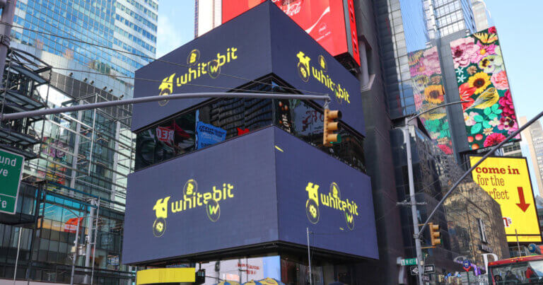 WhiteBIT Expands Globally with U.S. Launch and Times Square Campaign