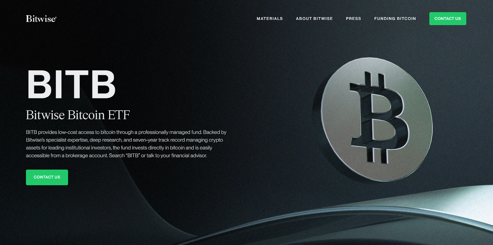 Bitwise Bitcoin ETF (BITB)