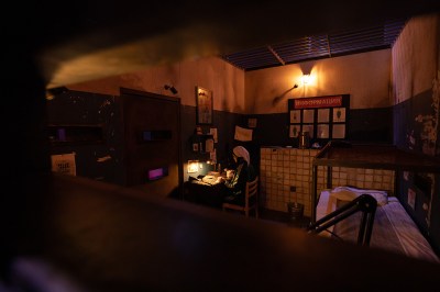 Nadya Tolokonnikova: Police State, 2025, performance, at the Geffen Contemporary at MOCA.