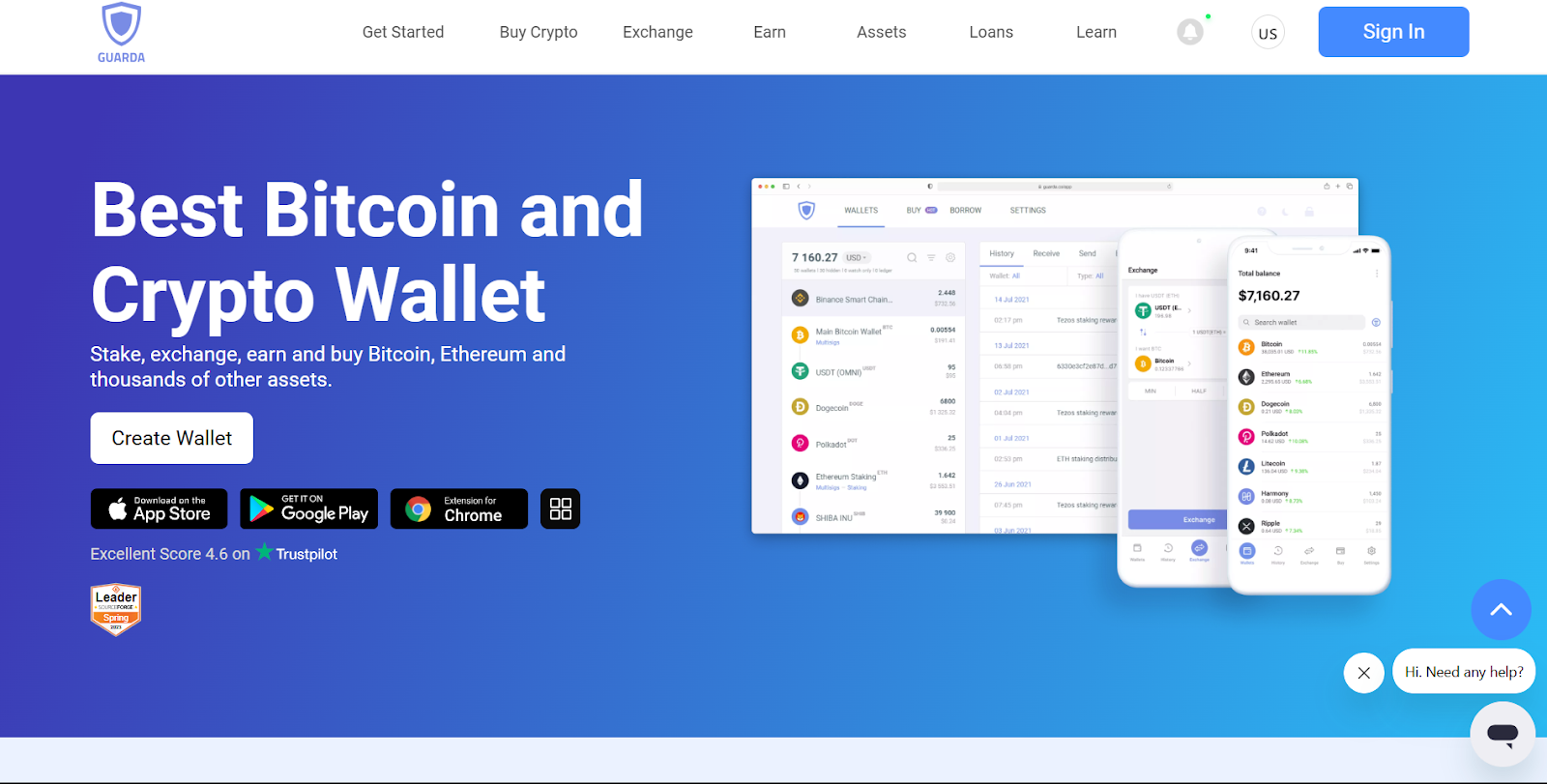 Guarda Wallet - Best Online Crypto Wallet for Multi-Platform Users