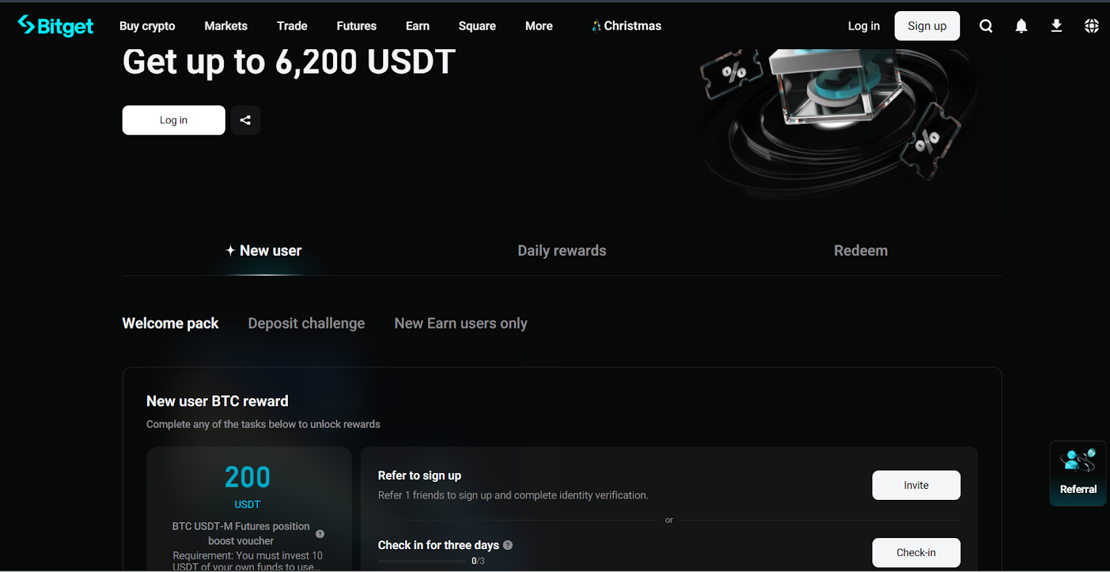 Bitget: Up to 6,200 USDT in Free Crypto for Signing Up