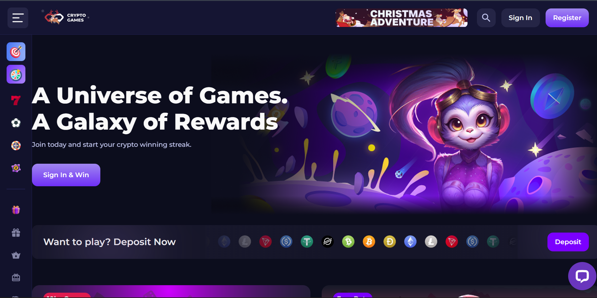 Crypto Games - Best for Low House Edge