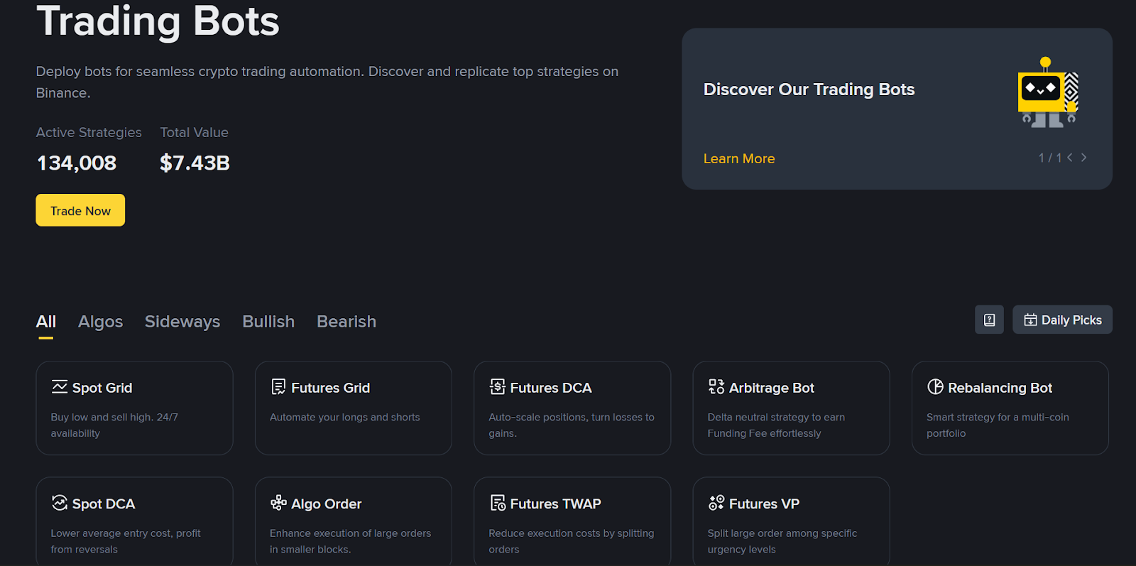 Binance - Best for All Levels and High-Volume Traders