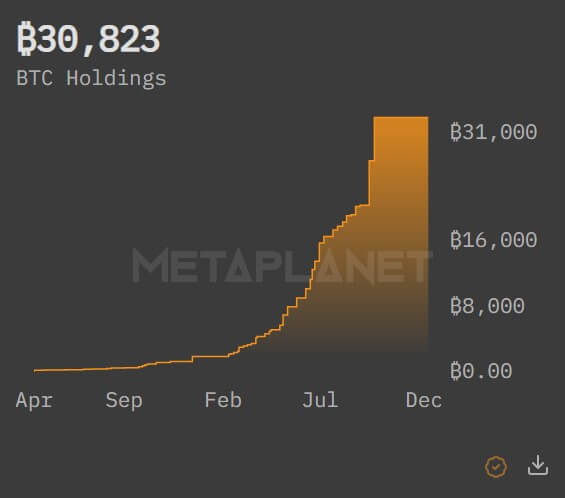 Metaplanet Bitcoin Holdings