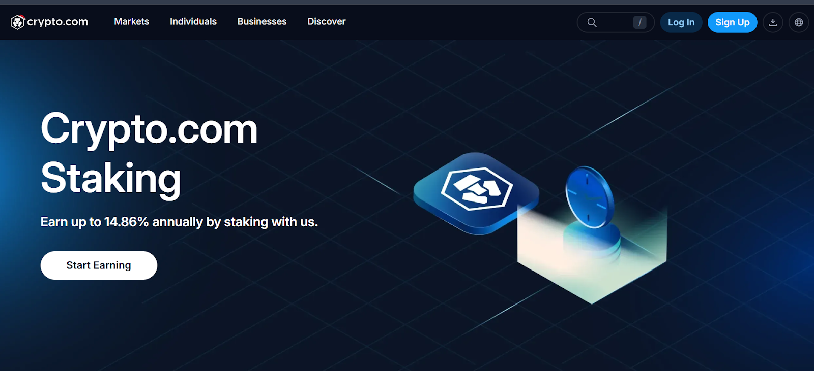 Crypto.com Staking Platform