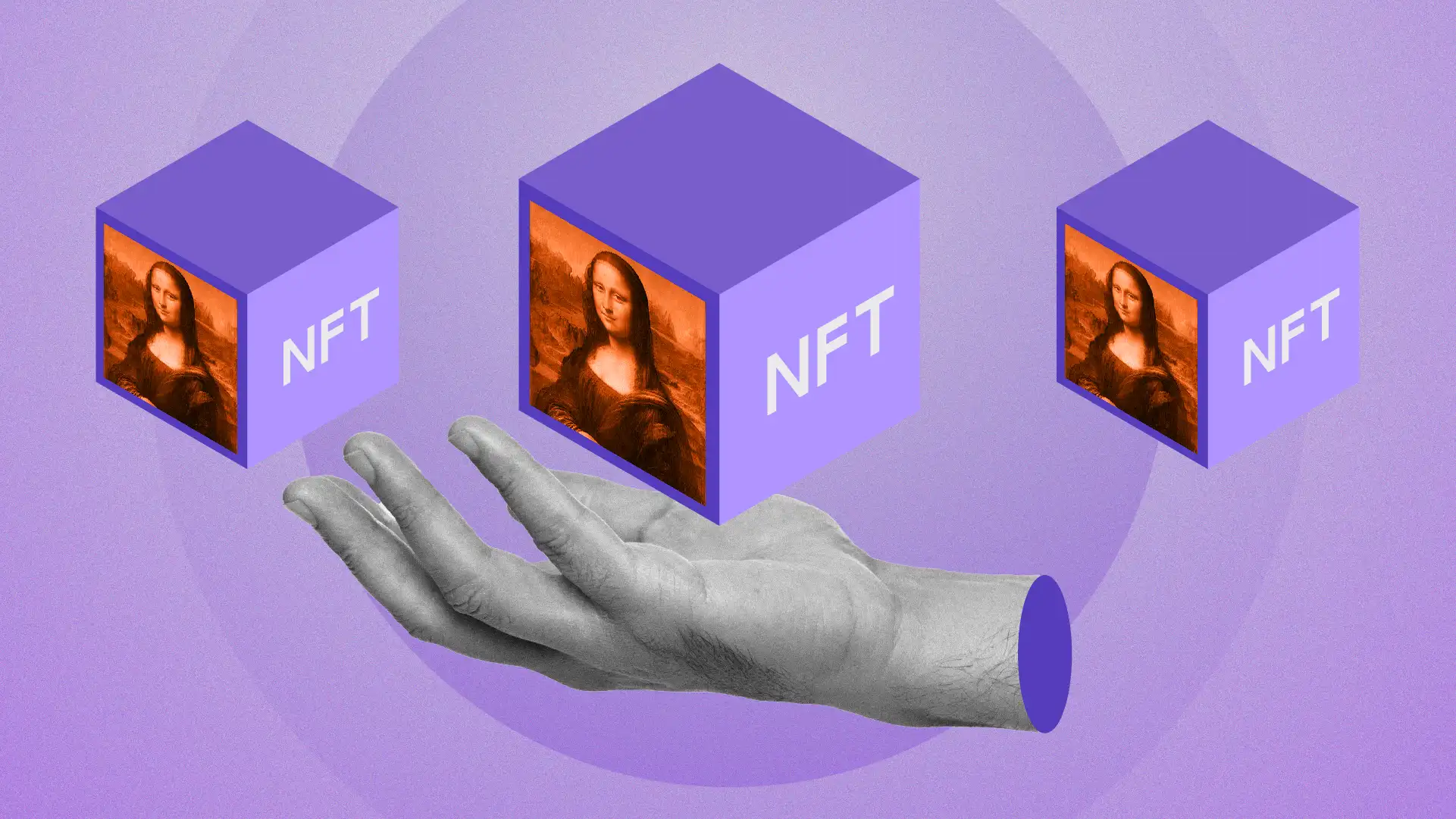 Choose digital asset you want to turn into an NFT