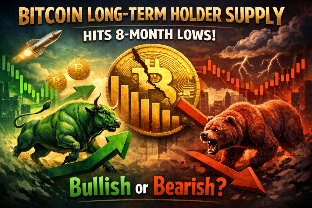 Bitcoin long-term holder supply hits 8-month lows: Bullish or bearish?