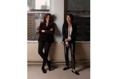 Amy Cappellazzo and Yuki Terase.