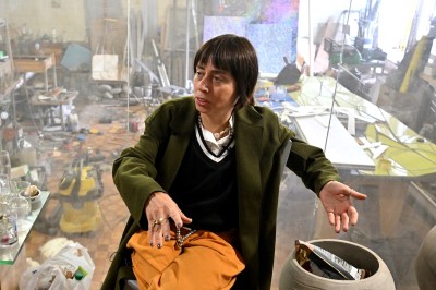 Portrait of Zhanna Kadyrova.