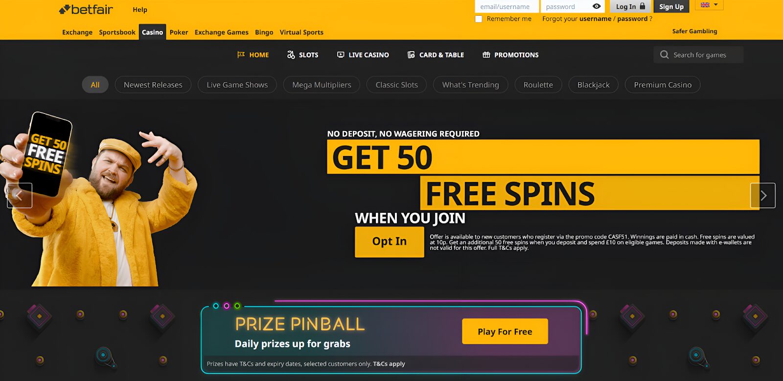 Betfair Casino