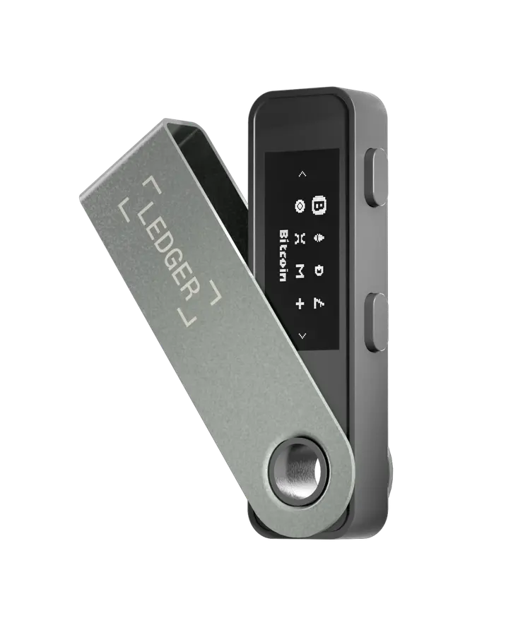 ledger nano s plus cold crypto wallet