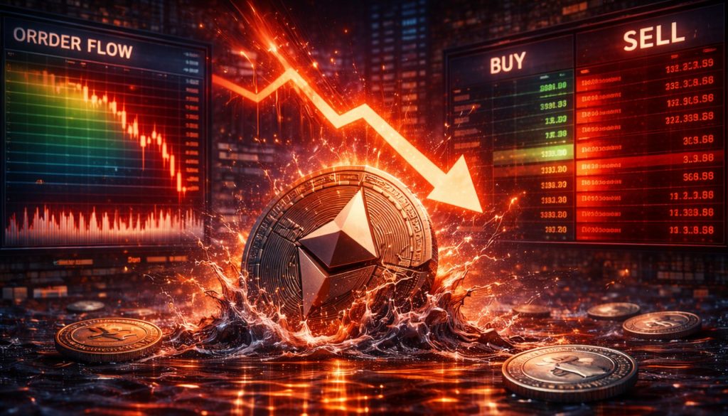 Binance Order Flow Suggests Ethereum Is In Correction Mode: Demand Still Missing