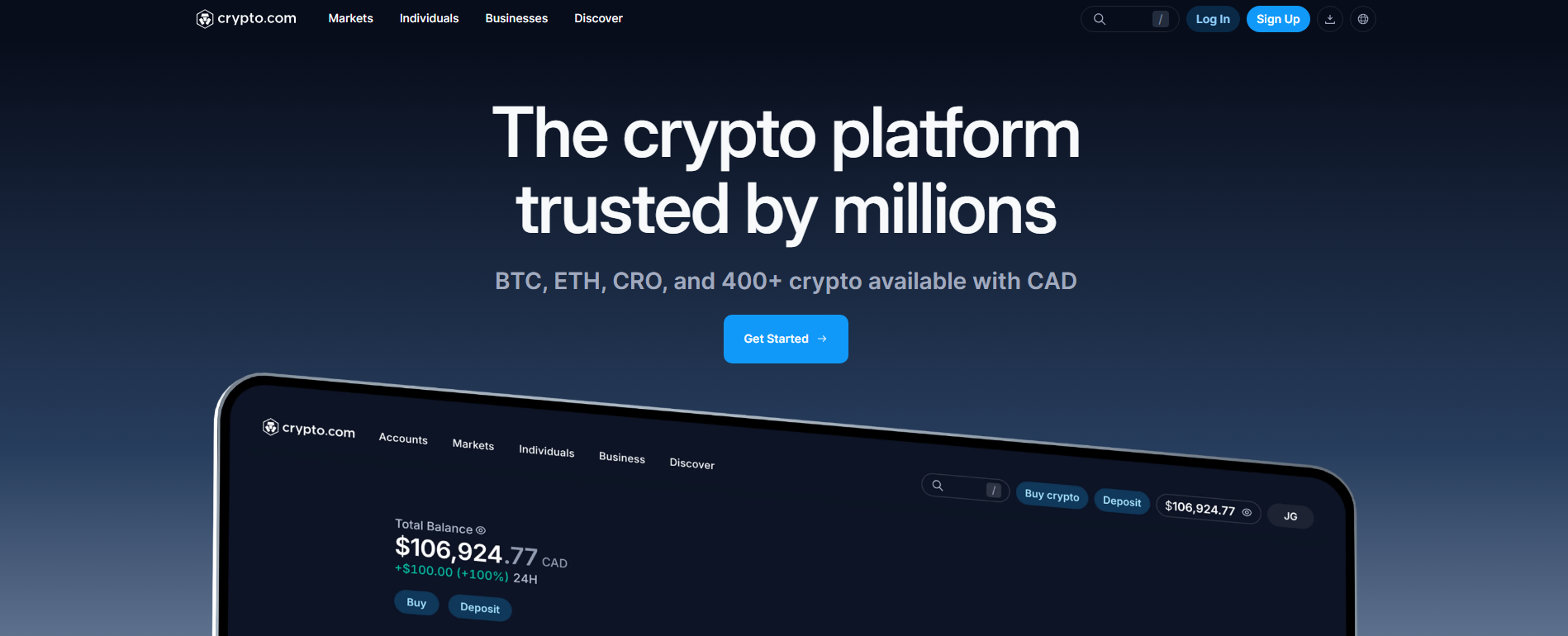 Crypto.com - Best Crypto Exchanges in Canada