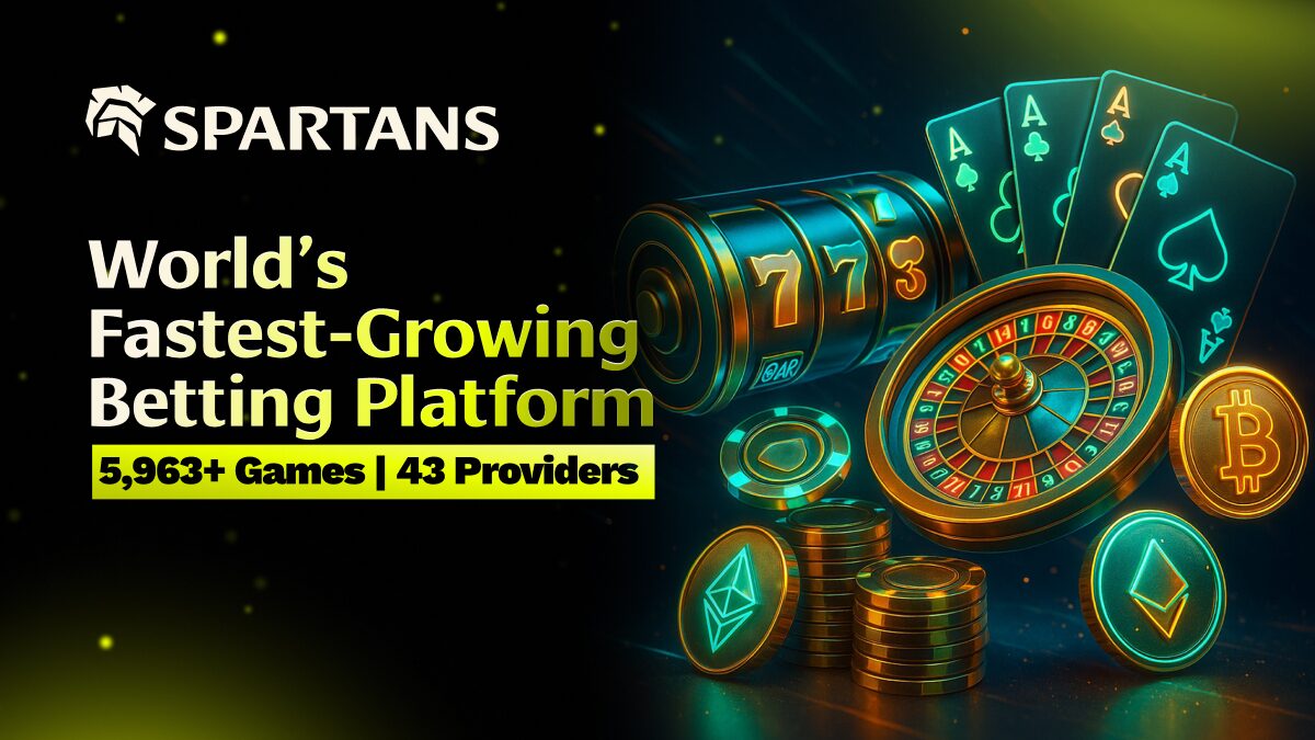 Spartans Redefines Global Casino Standards With 5,963+ Crypto Games