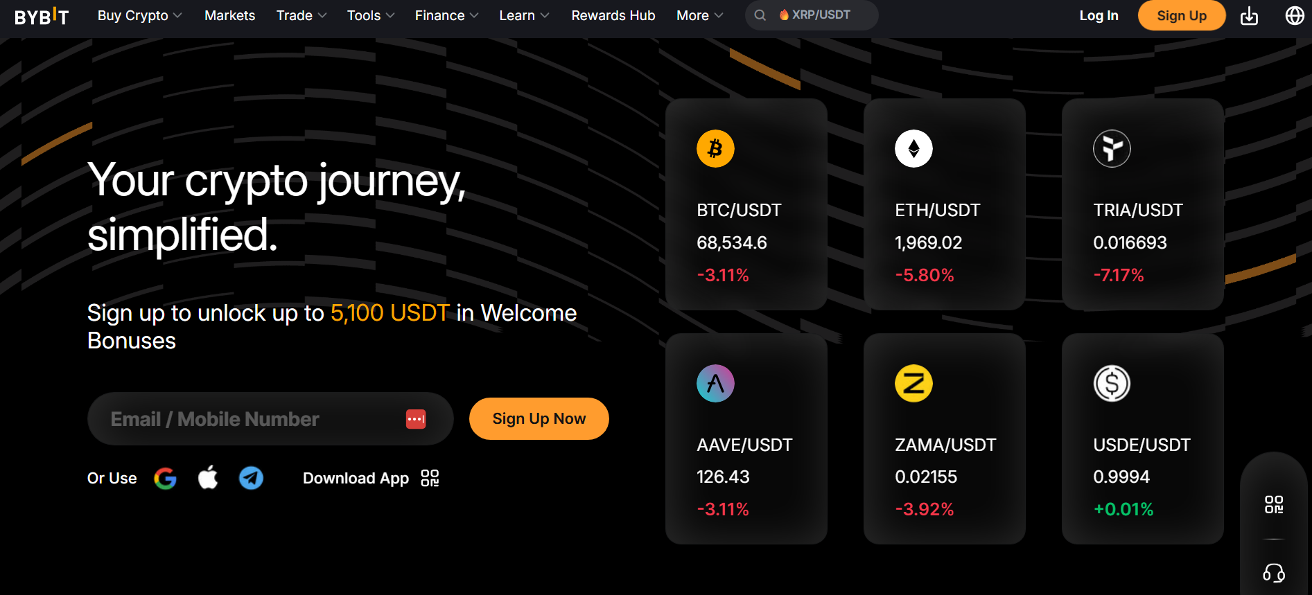 Bybit - Best Crypto Exchanges for Australian Traders