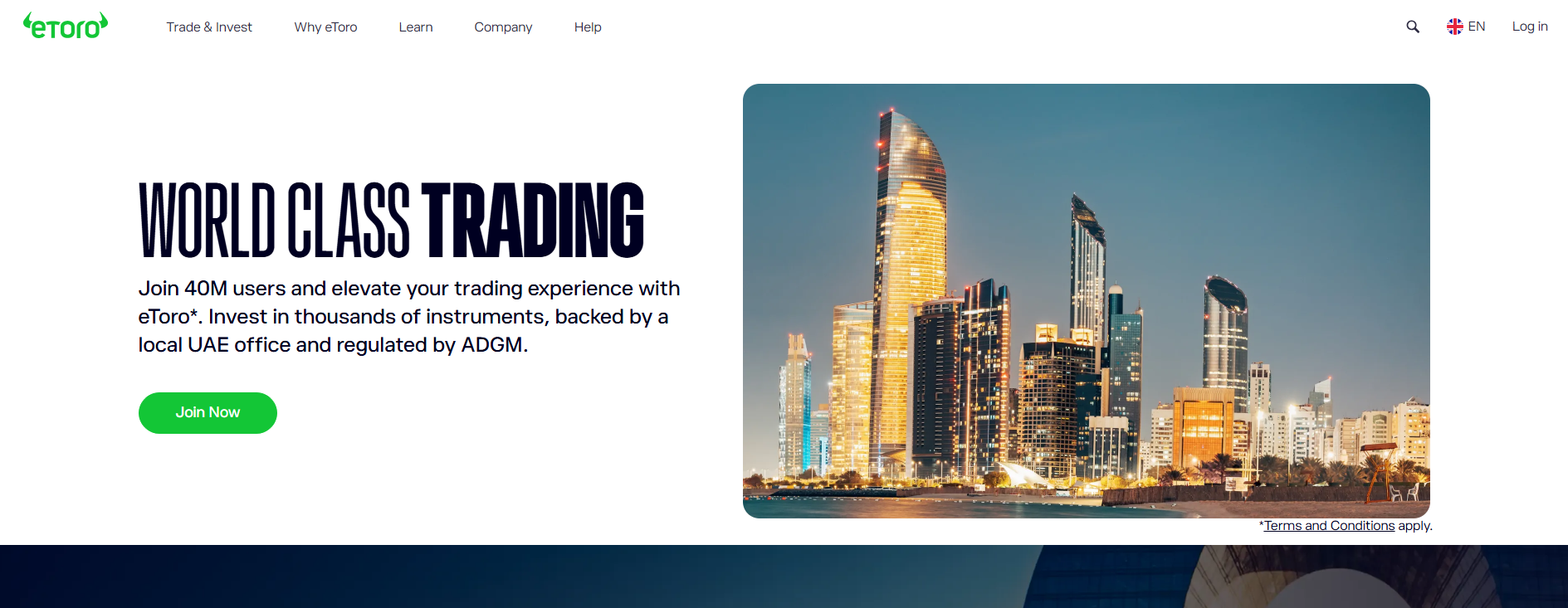 eToro - Best Crypto Exchanges in UAE