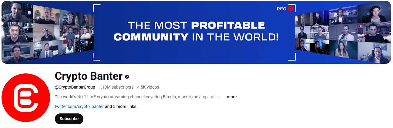 Crypto Banter - Best Crypto YouTube Channels