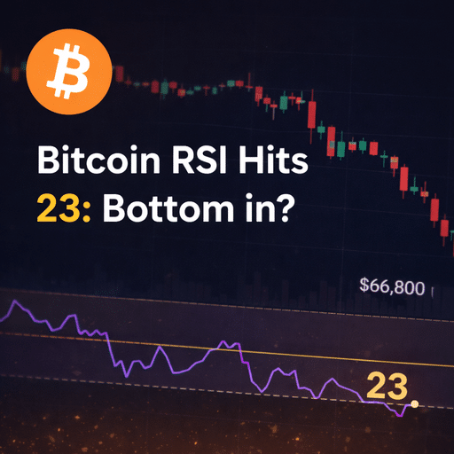 Bitcoin Hits ‘Deep Value’ as RSI Plummets to 23: Is the High-Conviction Bottom In?